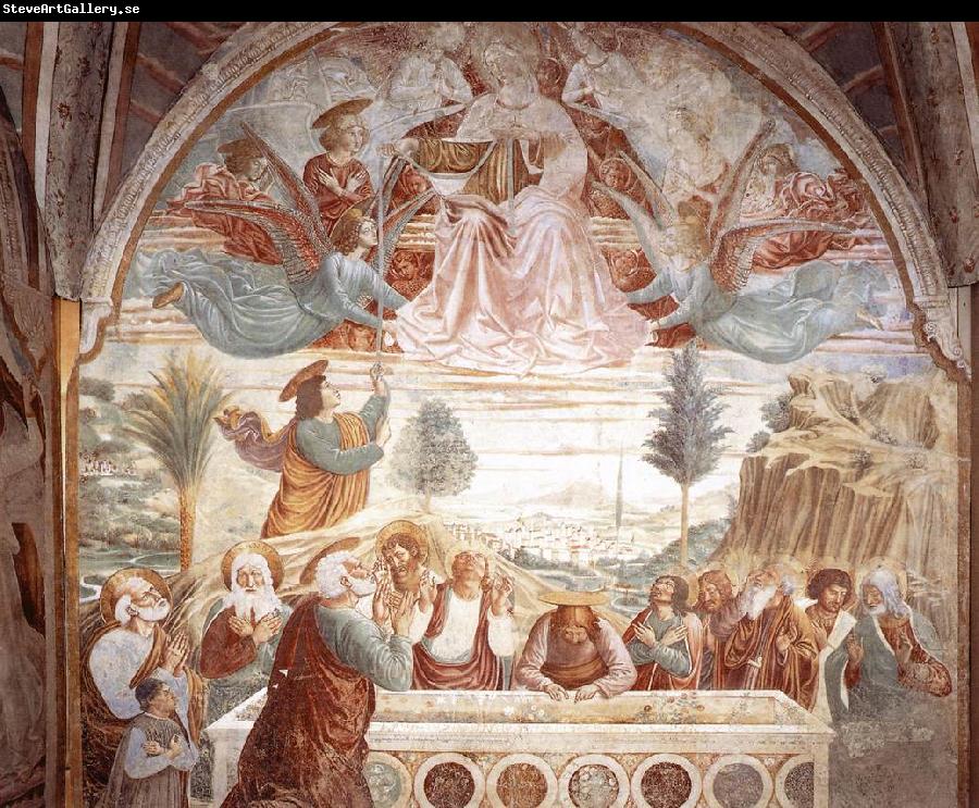 GOZZOLI, Benozzo Assumption of the Virgin sdtg